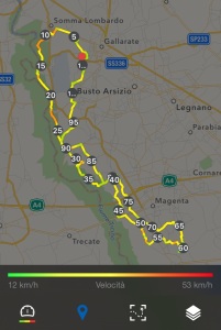 Percorso 100 km