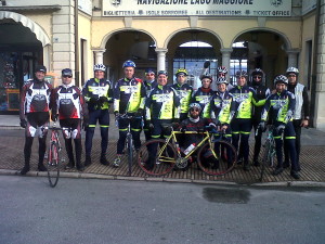 Stresa 06/01/2014 - I ragazzi della strada e della MTB insieme 