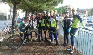 Lesa 16/11/2014 - Ragazzi strada e MTB insieme